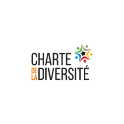 Logo Charte de la Diversité, une initiative pour promouvoir la diversité et l'inclusion dans les entreprises.